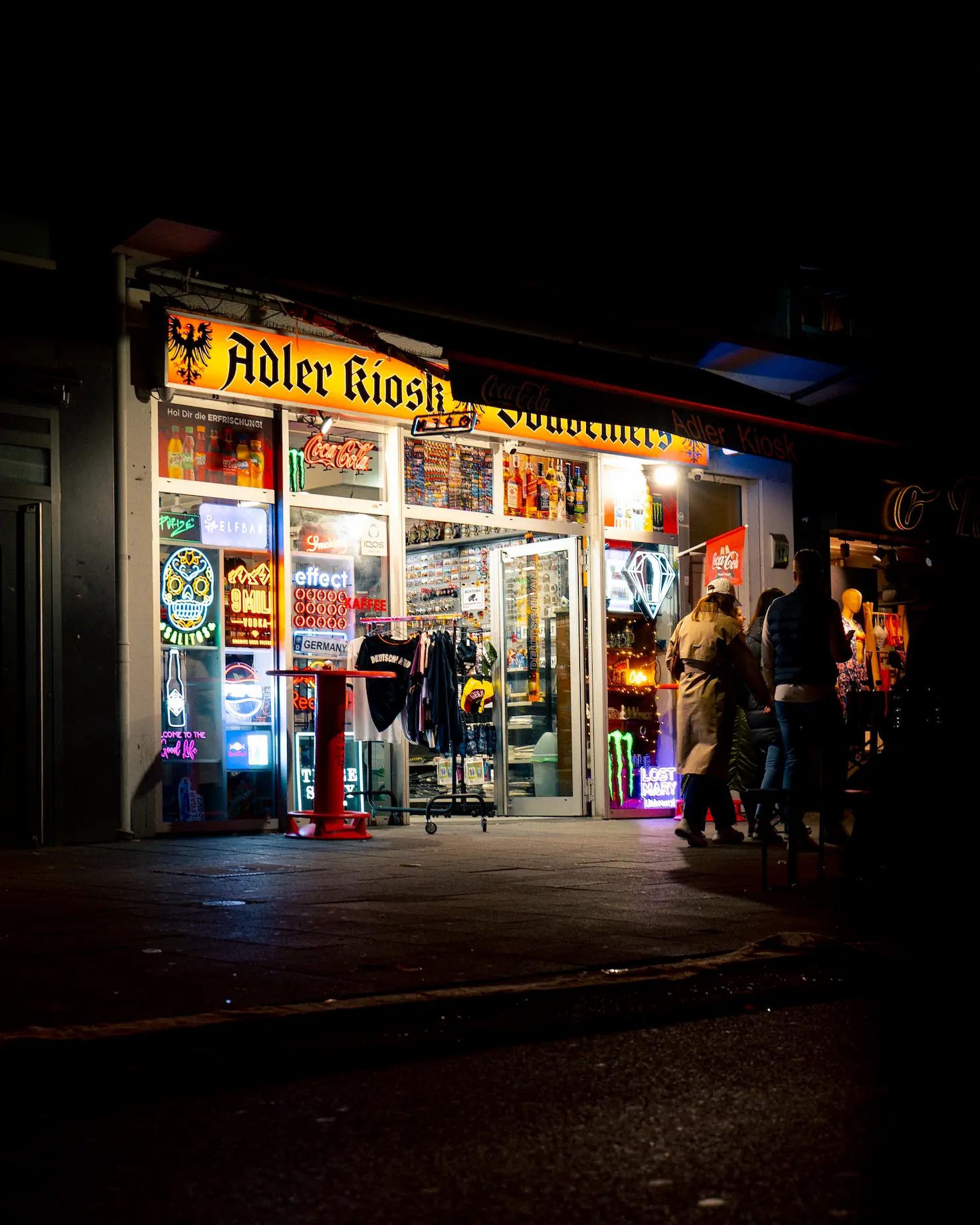 Nachtleben: Adlerkiosk Frankfurt